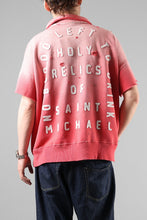 Load image into Gallery viewer, SAINT Mxxxxxx SS HALF ZIP SWEAT / SAINT (RED)