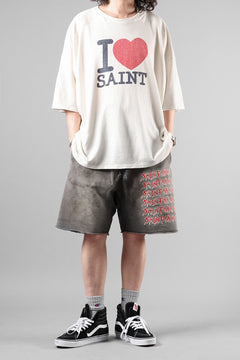 画像をギャラリービューアに読み込む, SAINT Mxxxxxx SS T-SHIRT / FOOTBALL (WHITE)