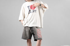 画像をギャラリービューアに読み込む, SAINT Mxxxxxx SS T-SHIRT / FOOTBALL (WHITE)