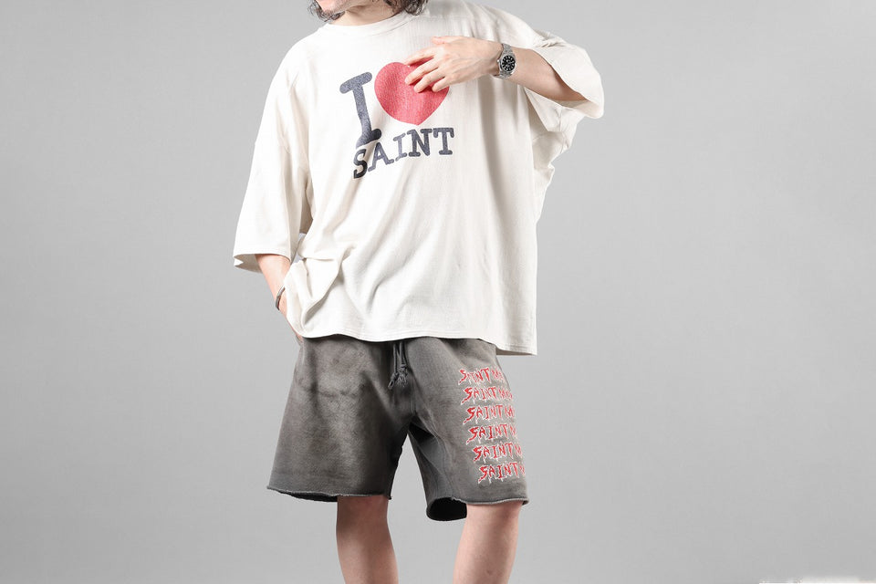 画像をギャラリービューアに読み込む, SAINT Mxxxxxx SS T-SHIRT / FOOTBALL (WHITE)