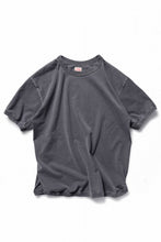 画像をギャラリービューアに読み込む, FULLCOUNT FLAT SEAM HEAVY WEIGHT S/S T SHIRT / ORIGINAL 30/2 TIGH TENSION JERSEY (INK BLACK)