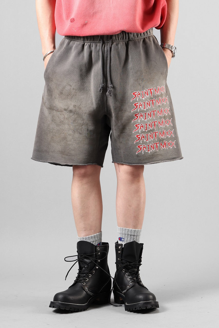 SAINT Mxxxxxx SWEAT SHORTS / SAINT MXX (CHARCOAL) – ETERNAL