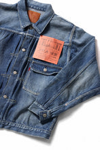 Load image into Gallery viewer, FULLCOUNT &quot;Dartford&quot; Type 1 Denim Jacket / 11.5oz Zimbabwe Selvedge Denim (Super Smooth) (INDIGO BLUE / ONE WASHED)