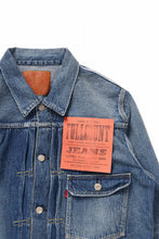 Load image into Gallery viewer, FULLCOUNT &quot;Dartford&quot; Type 1 Denim Jacket / 11.5oz Zimbabwe Selvedge Denim (Super Smooth) (INDIGO BLUE / ONE WASHED)