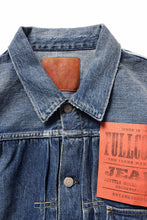 Load image into Gallery viewer, FULLCOUNT &quot;Dartford&quot; Type 1 Denim Jacket / 11.5oz Zimbabwe Selvedge Denim (Super Smooth) (INDIGO BLUE / ONE WASHED)
