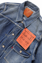 Load image into Gallery viewer, FULLCOUNT &quot;Dartford&quot; Type 1 Denim Jacket / 11.5oz Zimbabwe Selvedge Denim (Super Smooth) (INDIGO BLUE / ONE WASHED)
