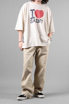 画像をギャラリービューアに読み込む, SAINT Mxxxxxx SS T-SHIRT / FOOTBALL (WHITE)