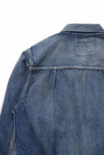 Load image into Gallery viewer, FULLCOUNT &quot;Dartford&quot; Type 1 Denim Jacket / 11.5oz Zimbabwe Selvedge Denim (Super Smooth) (INDIGO BLUE / ONE WASHED)