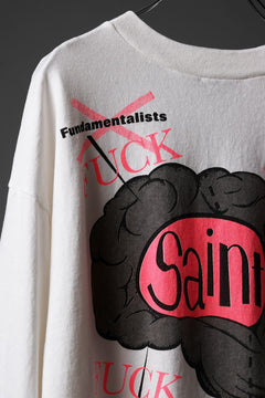 画像をギャラリービューアに読み込む, SAINT Mxxxxxx BRAIN LS TEE (WHITE)
