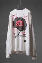 画像をギャラリービューアに読み込む, SAINT Mxxxxxx BRAIN LS TEE (WHITE)