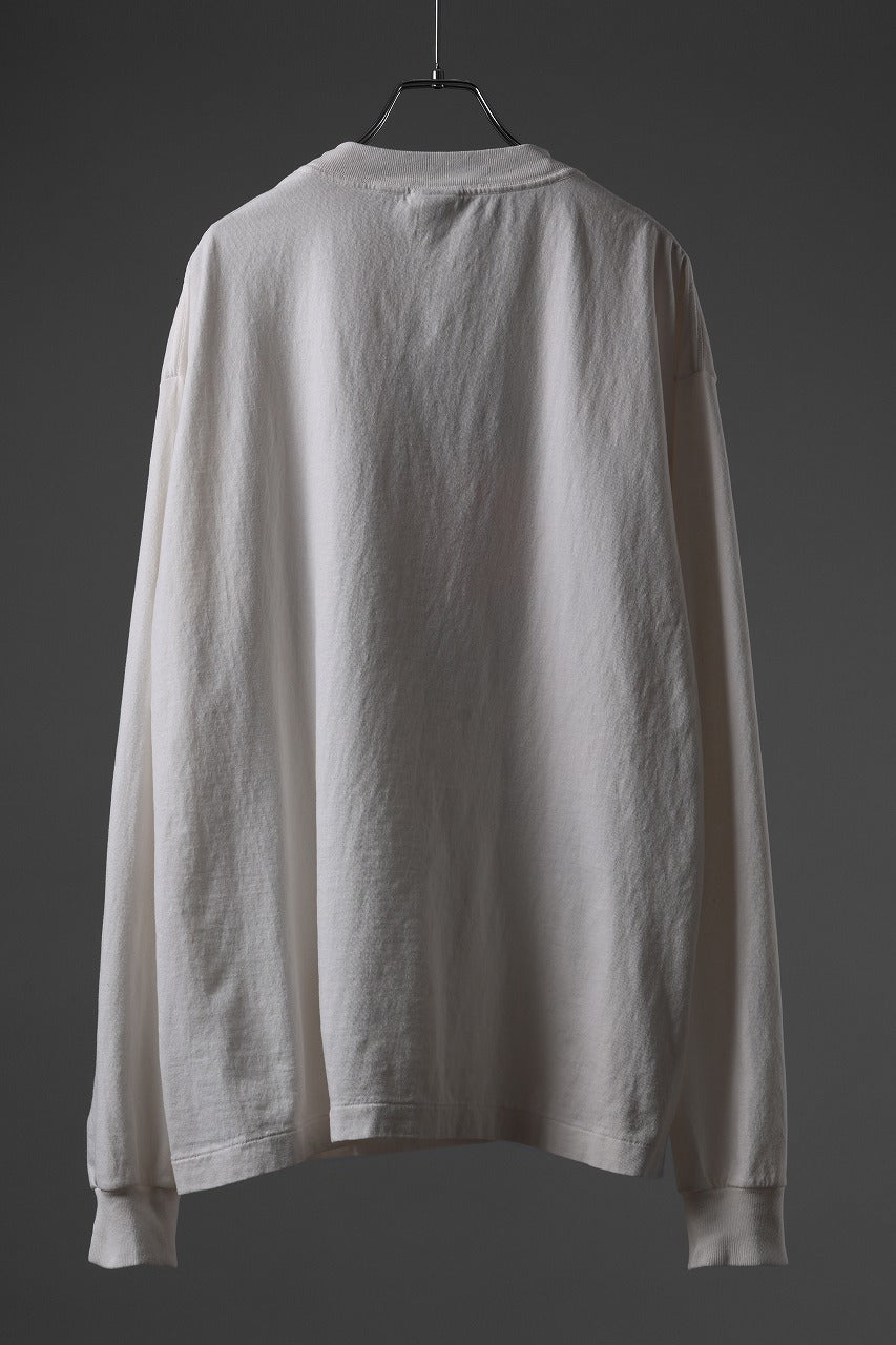 SAINT Mxxxxxx BRAIN LS TEE (WHITE)