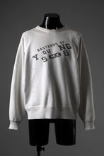画像をギャラリービューアに読み込む, SAINT Mxxxxxx x BerBerJin YOUNG CREW NECK SWEAT (WHITE)