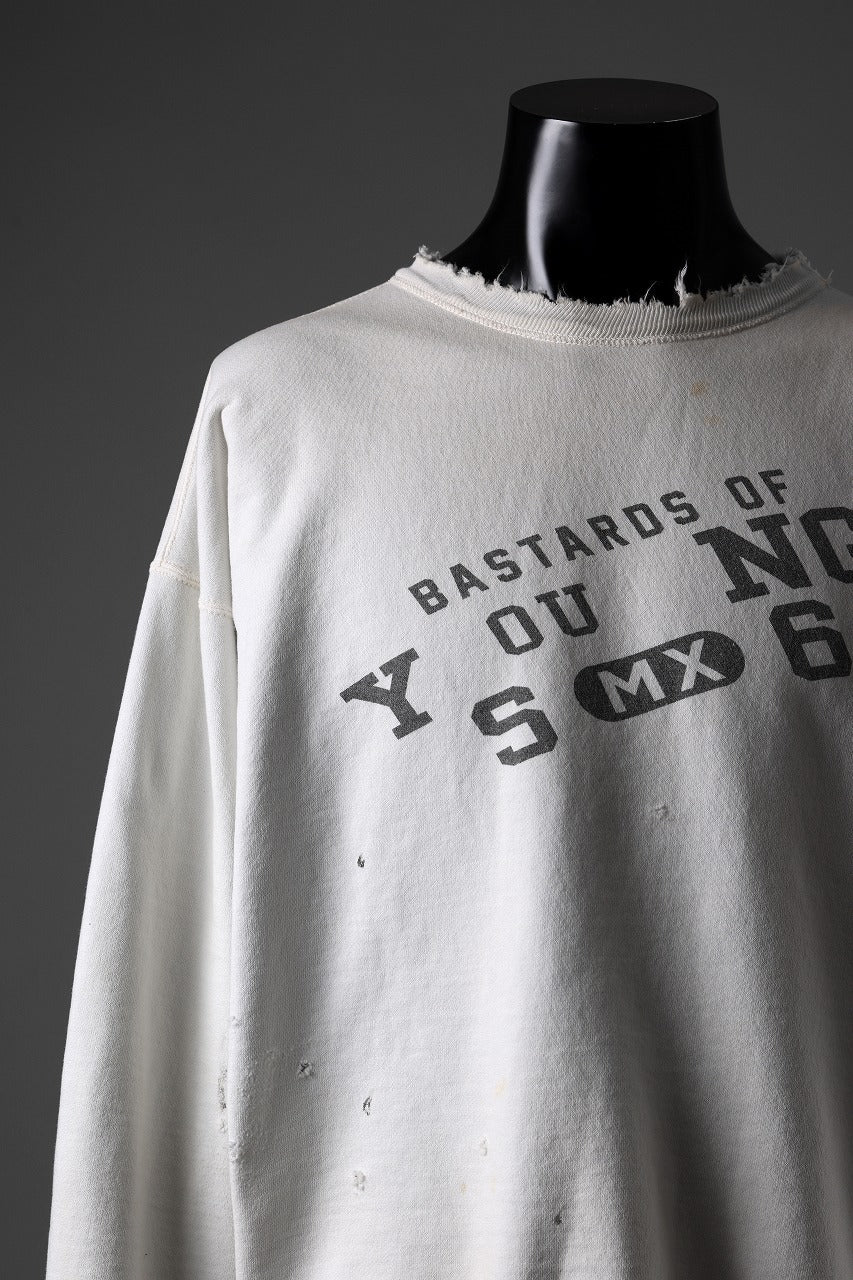 画像をギャラリービューアに読み込む, SAINT Mxxxxxx x BerBerJin YOUNG CREW NECK SWEAT (WHITE)