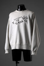 画像をギャラリービューアに読み込む, SAINT Mxxxxxx x BerBerJin YOUNG CREW NECK SWEAT (WHITE)