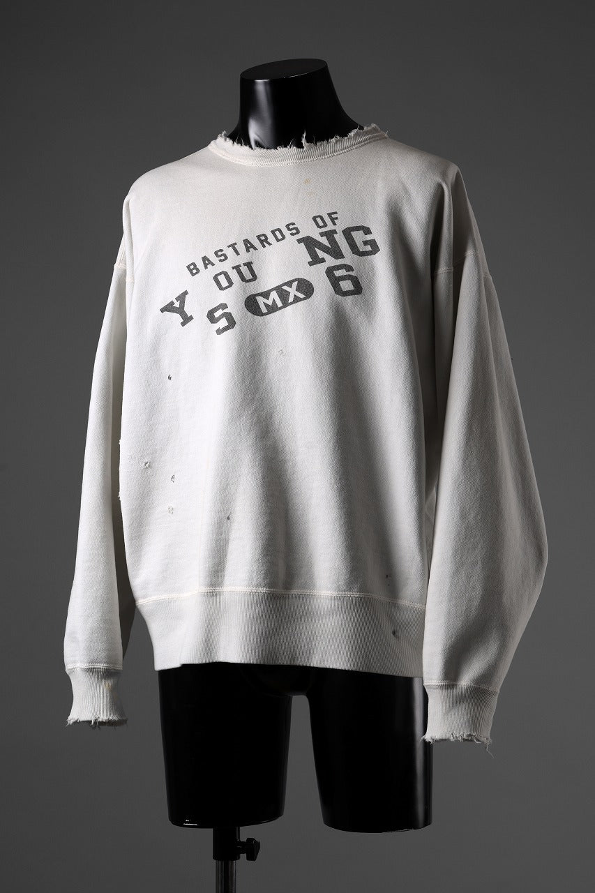 画像をギャラリービューアに読み込む, SAINT Mxxxxxx x BerBerJin YOUNG CREW NECK SWEAT (WHITE)