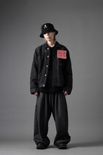 画像をギャラリービューアに読み込む, FULLCOUNT Type 1 Black Denim Jacket / 13.7oz Zimbabwe Selvedge Denim (BLACK)