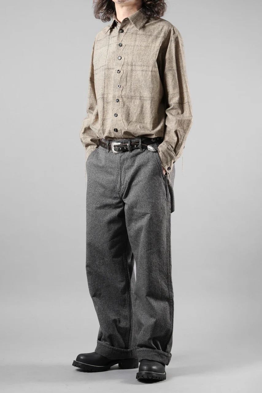 画像をギャラリービューアに読み込む, FULLCOUNT 1142-2 Tough Dude Mock Twist Pants (Covert Black)