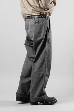 画像をギャラリービューアに読み込む, FULLCOUNT 1142-2 Tough Dude Mock Twist Pants (Covert Black)