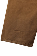 Load image into Gallery viewer, FULLCOUNT HEAVY CANVAS CINCH BACK WORK TROUSERS (BROWN)
