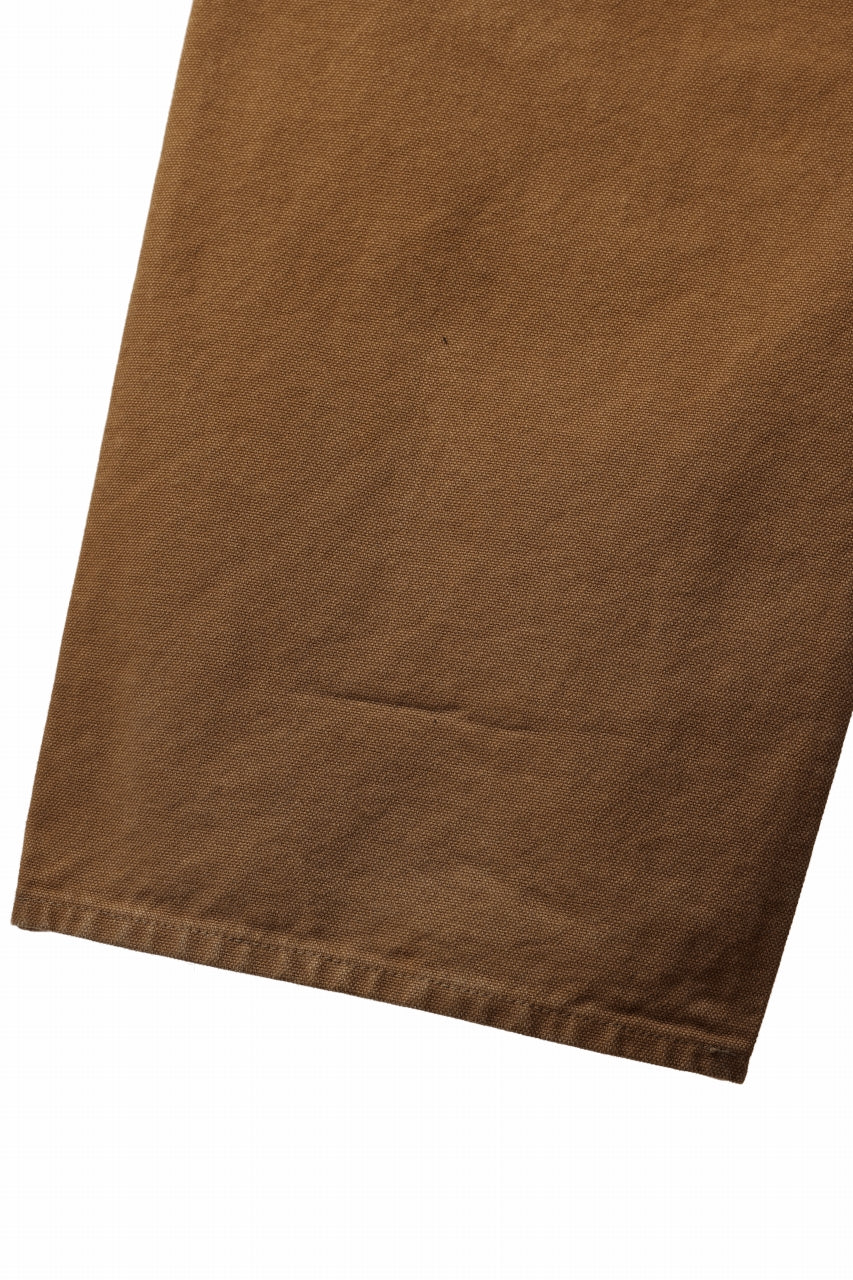 Load image into Gallery viewer, FULLCOUNT HEAVY CANVAS CINCH BACK WORK TROUSERS (BROWN)