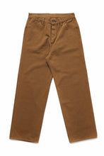 Load image into Gallery viewer, FULLCOUNT HEAVY CANVAS CINCH BACK WORK TROUSERS (BROWN)