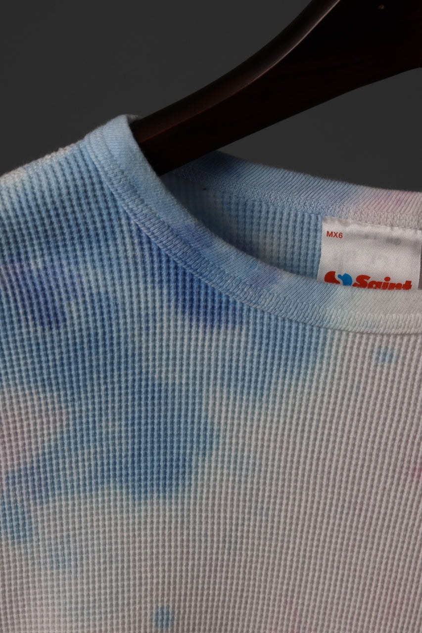 SAINT Mxxxxxx LS THARMAL TEE (TIE DYE)