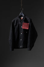 画像をギャラリービューアに読み込む, FULLCOUNT Type 1 Black Denim Jacket / 13.7oz Zimbabwe Selvedge Denim (BLACK)