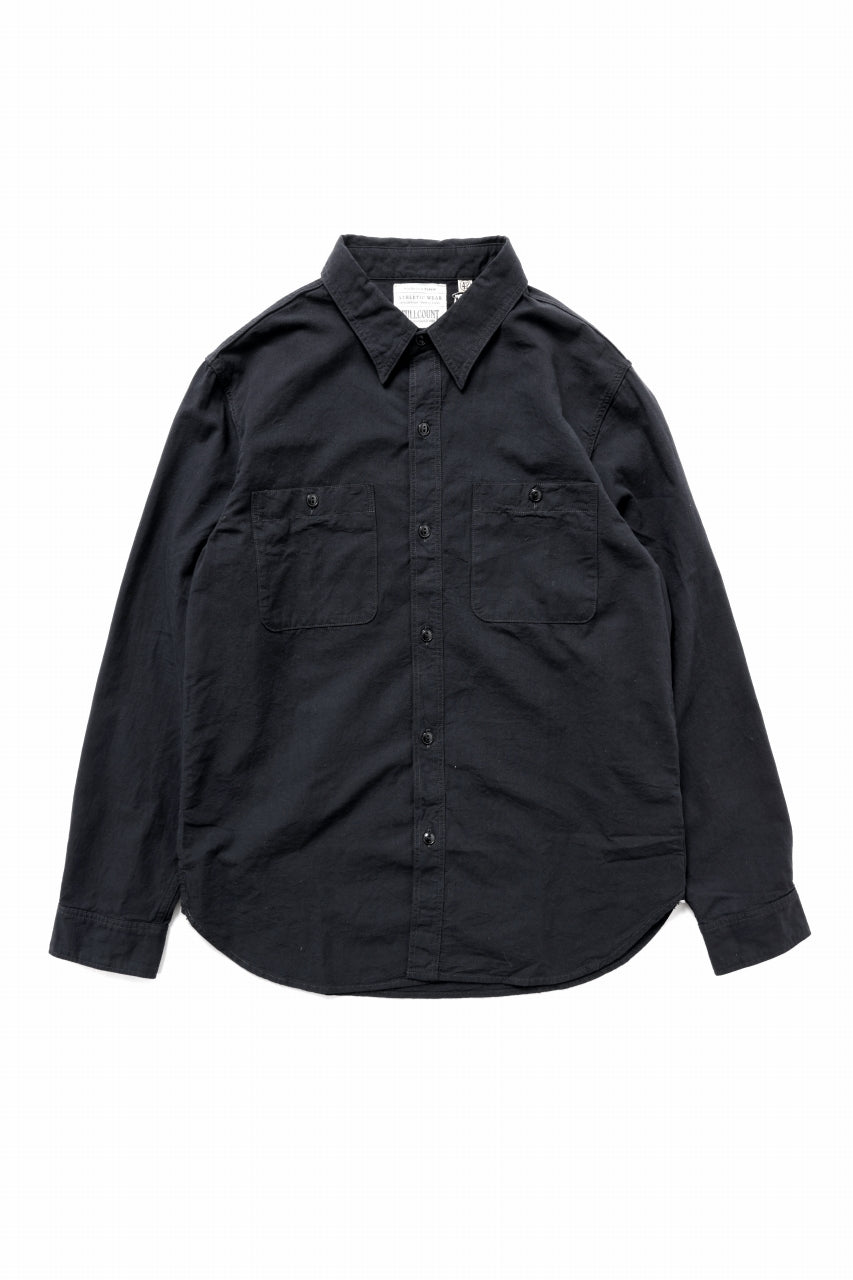 Load image into Gallery viewer, FULLCOUNT SELVEDGE CHAMBRAY (BLACK)