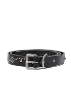 Load image into Gallery viewer, FULLCOUNT × HTC Flower Studs Belt by Zip Stevenson (BLACK)