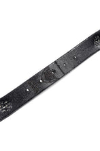 Load image into Gallery viewer, FULLCOUNT × HTC Flower Studs Belt by Zip Stevenson (BLACK)