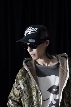 画像をギャラリービューアに読み込む, SAINT Mxxxxxx × A BATHING APE® MESH CAP (BLACK)