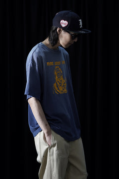 画像をギャラリービューアに読み込む, SAINT Mxxxxxx × A BATHING APE® SS TEE / FADE AWAY LOVE (NAVY)