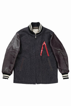 Load image into Gallery viewer, BROWN'S BEACH PHARAOH JACKET (NAVY BLUE×DARK BROWN)