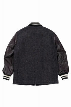 Load image into Gallery viewer, BROWN'S BEACH PHARAOH JACKET (NAVY BLUE×DARK BROWN)