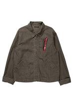 画像をギャラリービューアに読み込む, BROWN'S BEACH DUCK ZIP UP SPORT JACKET (OLIVE)