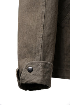 画像をギャラリービューアに読み込む, BROWN'S BEACH DUCK ZIP UP SPORT JACKET (OLIVE)