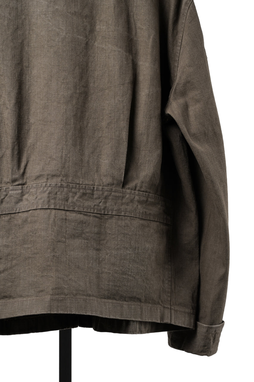 画像をギャラリービューアに読み込む, BROWN'S BEACH DUCK ZIP UP SPORT JACKET (OLIVE)