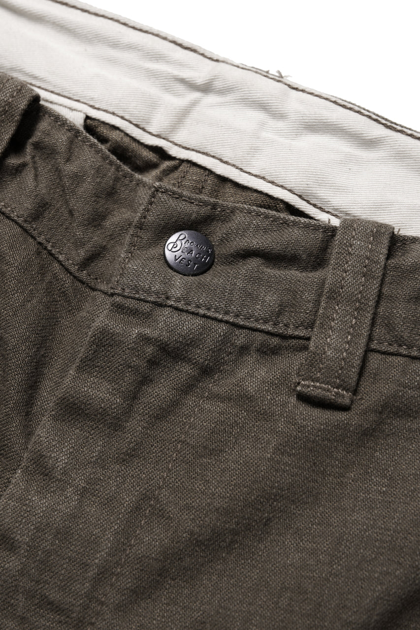 Load image into Gallery viewer, BROWN'S BEACH DUCK WORK PANTS (OLIVE)