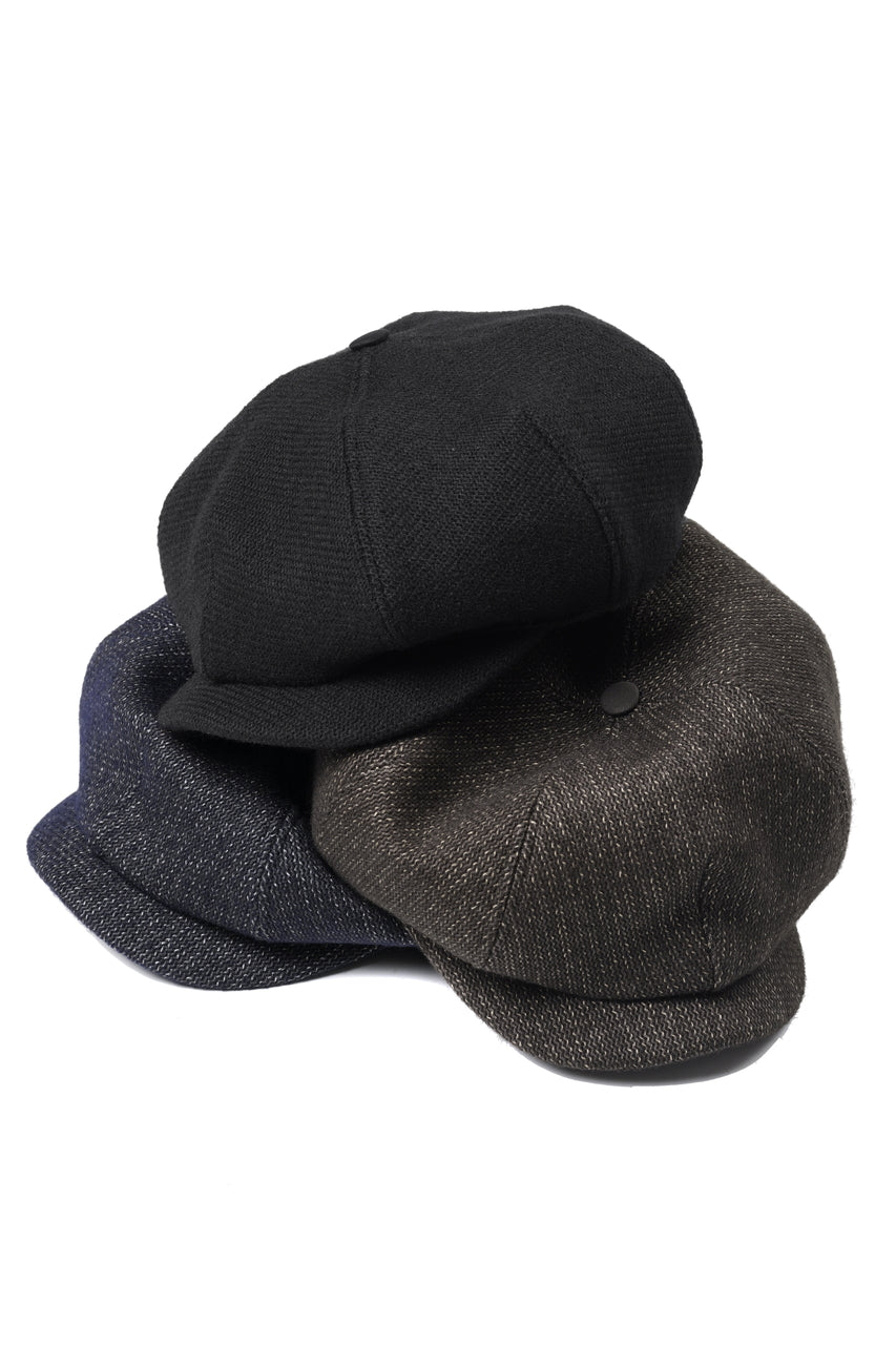 Load image into Gallery viewer, BROWN'S BEACH BBJ-032 WORKER CASQUETTE (BLACK)