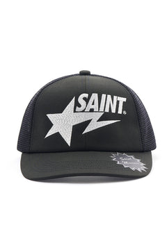 画像をギャラリービューアに読み込む, SAINT Mxxxxxx × A BATHING APE® MESH CAP (BLACK)