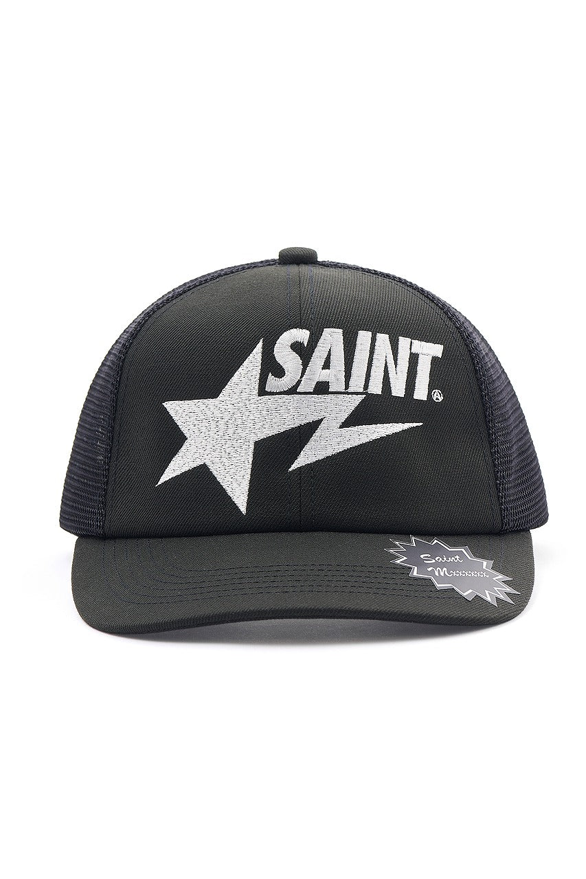 画像をギャラリービューアに読み込む, SAINT Mxxxxxx × A BATHING APE® MESH CAP (BLACK)