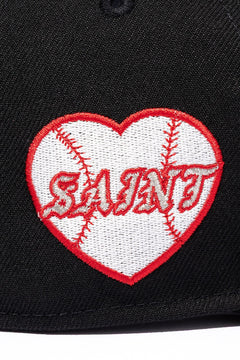 画像をギャラリービューアに読み込む, SAINT Mxxxxxx x NEW ERA CAP / CELEBRITY (BLACK)