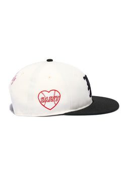 画像をギャラリービューアに読み込む, SAINT Mxxxxxx x NEW ERA CAP / CELEBRITY (WHITE)