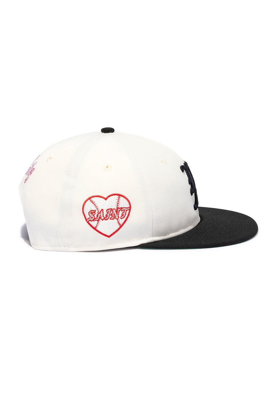 画像をギャラリービューアに読み込む, SAINT Mxxxxxx x NEW ERA CAP / CELEBRITY (WHITE)