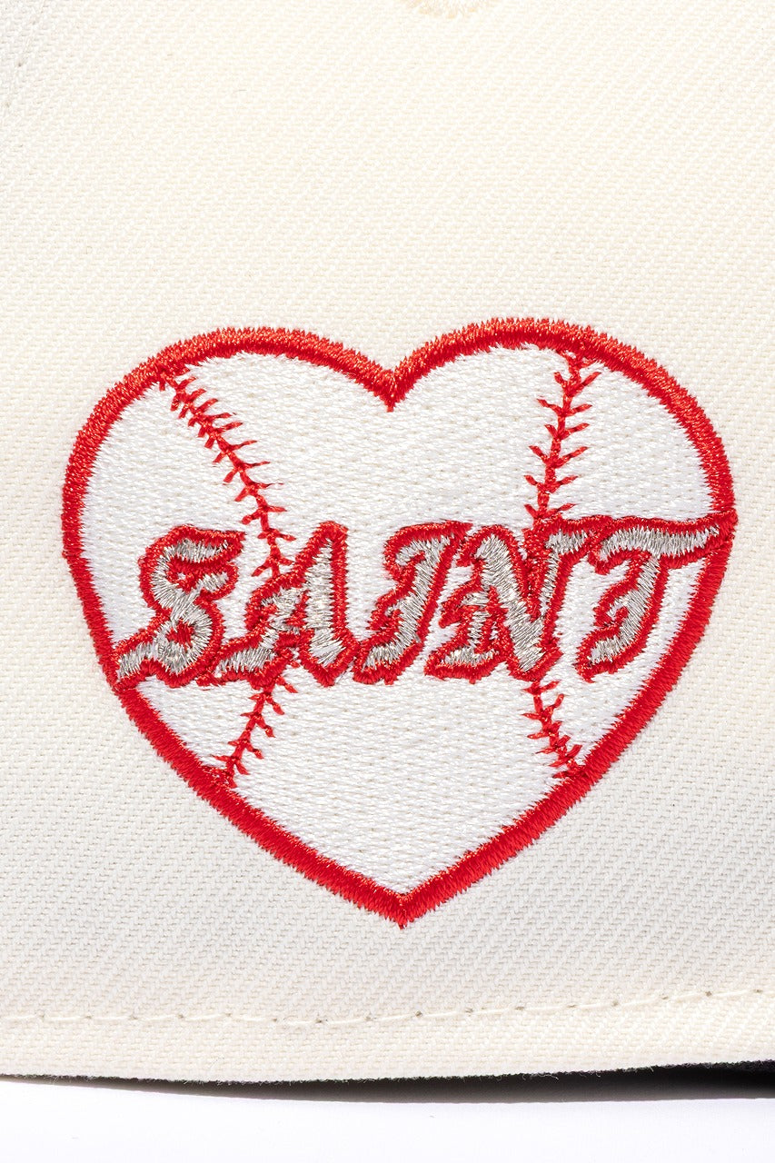 画像をギャラリービューアに読み込む, SAINT Mxxxxxx x NEW ERA CAP / CELEBRITY (WHITE)