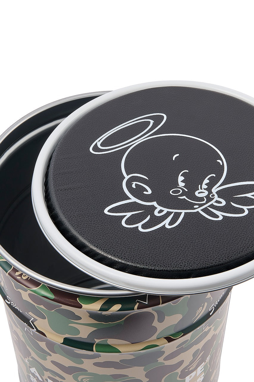 SAINT M×××××× A BATHING APE CAN STOOL 椅子 SAINT Mxxxxxx × A BATHING APE® CAN STOOL (CAMO) - ETERNAL by LOOM