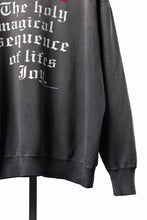画像をギャラリービューアに読み込む, SAINT Mxxxxxx CREW NECK SWEAT / SAINT (BLACK)