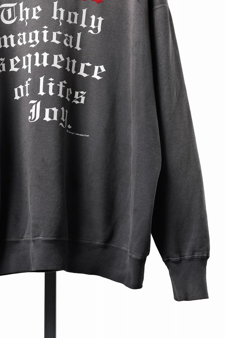 画像をギャラリービューアに読み込む, SAINT Mxxxxxx CREW NECK SWEAT / SAINT (BLACK)
