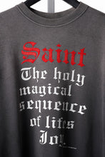 画像をギャラリービューアに読み込む, SAINT Mxxxxxx CREW NECK SWEAT / SAINT (BLACK)
