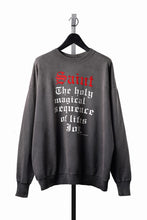 画像をギャラリービューアに読み込む, SAINT Mxxxxxx CREW NECK SWEAT / SAINT (BLACK)